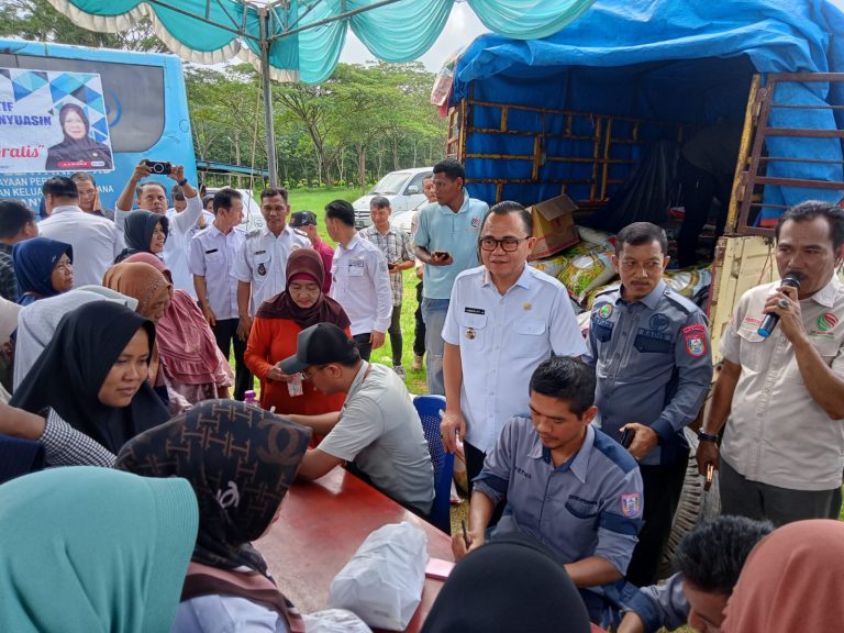 Tekan Laju Inflasi Daerah,Pemkab Banyuasin Gelar Pasar Murah