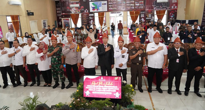 Pesan Pj Bupati Banyuasin Saat Hadiri Pleno KPU Rekapitulasi Hasil Pemilu 2024