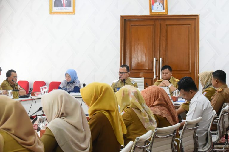 Gelar Rakor Persiapan Gerakan Serentak Bedah Rumah Se-Sumsel