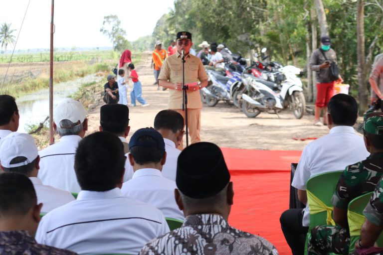 Menteri Pertanian Andi Amran : Banyuasin Penyangga Pangan Nasional.