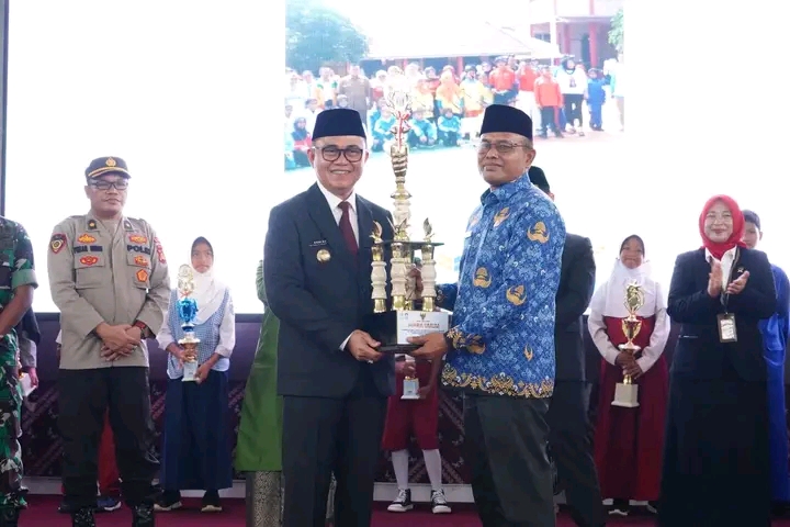 Kecamatan Talang Kelapa Raih Juara Umum O2SN dan FLS2N