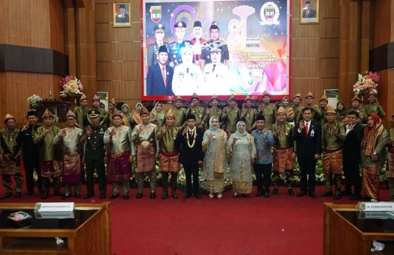 Rapat Paripurna Istimewa DPRD Kabupaten Musi Rawas Dalam Rangka HUT Musi Rawas Ke-81 Berjalan dengan Lancar