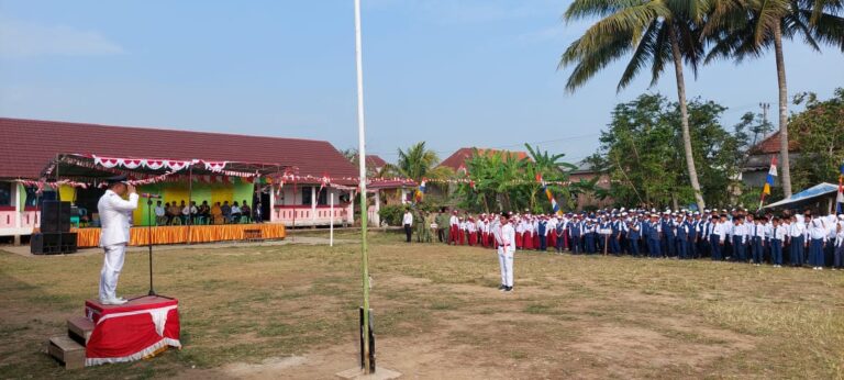 Pemdes Semuntul Laksanakan Upacara HUT RI Ke-79