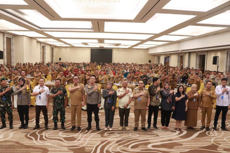 Bersama TNI dan Pemkab Banyuasin, Polres Banyuasin Gelar Cooling System Optimalisasi Tiga Pilar