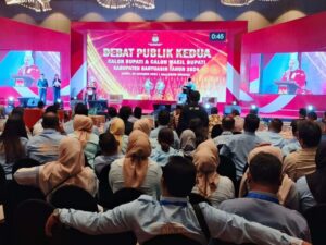 KPU Banyuasin Gelar Debat Paslon Bupati dan Wakil Bupati Untuk Keduakalinya